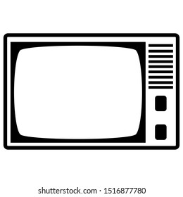 television icon design vector template