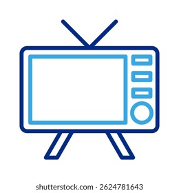 Elemento De Ícone De Televisão Para Design