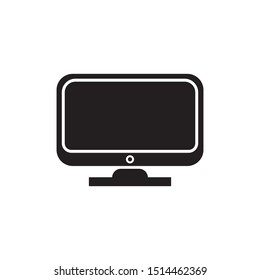 television icon flat design. vector illustration