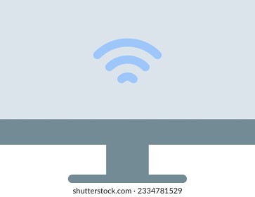 Television Icon image. Suitable for mobile application.