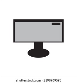 television icon logo design technology
