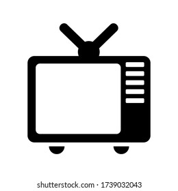 television icon or logo isolated sign symbol vector illustration - high quality black style vector icons
