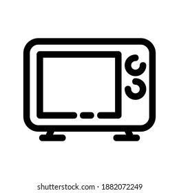 television icon or logo isolated sign symbol vector illustration - high quality black style vector icons
