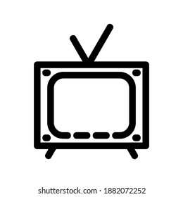 television icon or logo isolated sign symbol vector illustration - high quality black style vector icons
