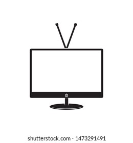 television icon logo vector illustration design