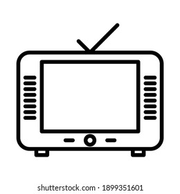 Elektronik-Vektorsymbol auf weißem Hintergrund im EPS-Format