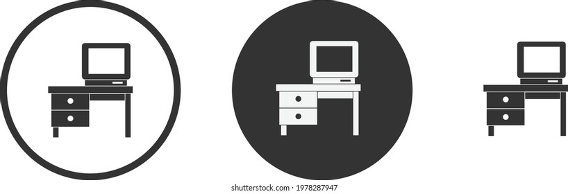 television icon set. Collection of high quality black outline logo for web site design and mobile dark mode apps. Vector illustration on white background 