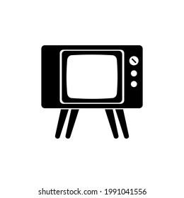 television icon set vector sign symbol
