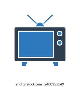 Television Icon Sign Symbol Vector