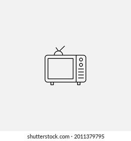 Television icon sign vector,Symbol, logo illustration for web and mobile