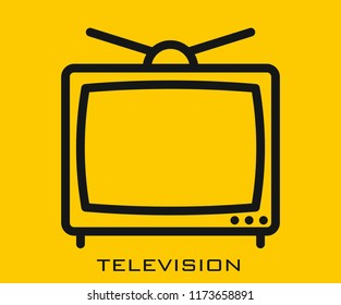 Television icon signs