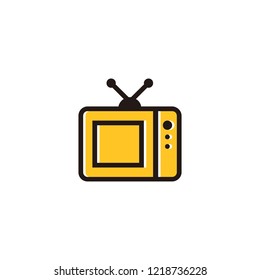 Television icon vector