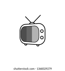 television icon vector
