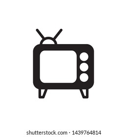 television icon vector design template
