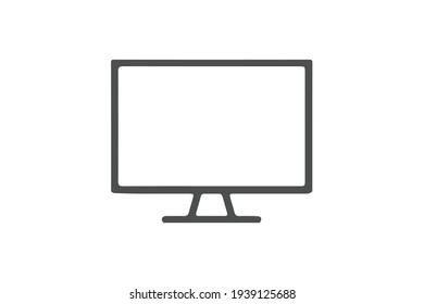 Television Icon Vector Design Template. TV Icon