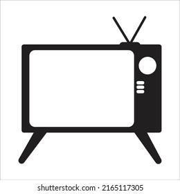 plantilla de diseño vectorial de icono de televisión