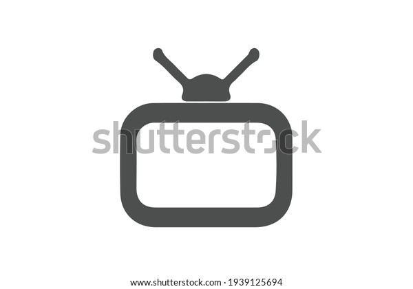Television Icon\
Vector Design Template. TV\
Icon