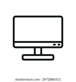Television icon vector design templates simple and modern
