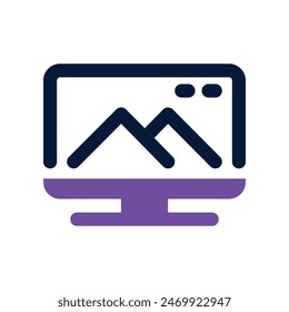 Vector de doble tono para tu Sitio web, móvil, presentación y diseño de logo.
