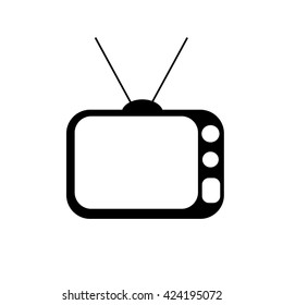 television icon vector EPS10