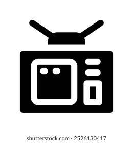 Icono del glifo del Vector para su Sitio web, móvil, presentación, y diseño del logotipo.