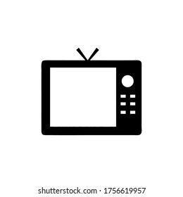 television icon vector illustration logo template