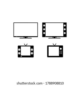 television icon vector illustration logo template