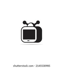 television icon vector illustration on white background