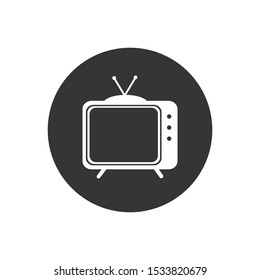 Television Icon Vector Illustration Template