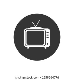 Television Icon Vector Illustration Template