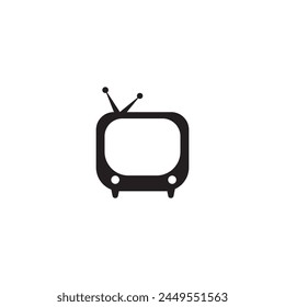 television icon vector ilustration logo design