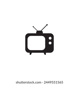 television icon vector ilustration logo design