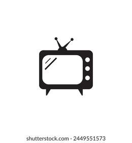 Fernsehsymbol Vektorgrafik Illustration Logo Design