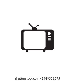 television icon vector ilustration logo design