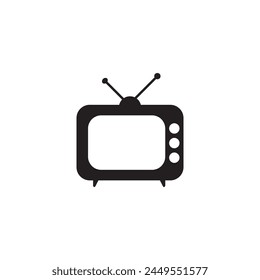 television icon vector ilustration logo design