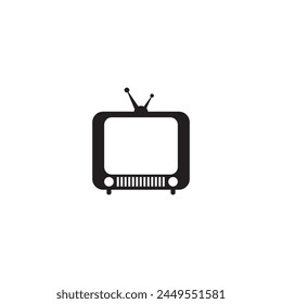 television icon vector ilustration logo design