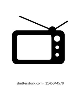 Television icon vector icon. Simple element illustration. Television symbol design. Can be used for web and mobile.