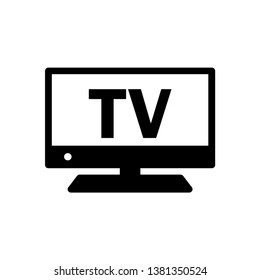 Television icon vector style design