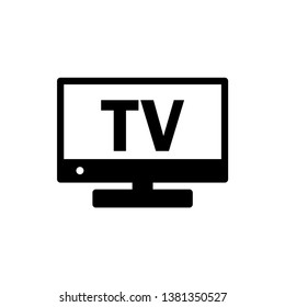 Television icon vector style design