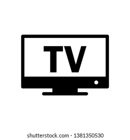Television icon vector style design