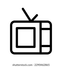 Television Icon Vector Symbol Design Illustration