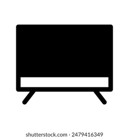 Television Icon Vector Symbol Design Illustration