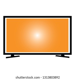 Television Icon Vector Template