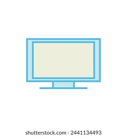 Television Icon Vector Template Illustration Design
