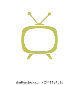 Diseño de ilustración vectorial de iconos de televisión