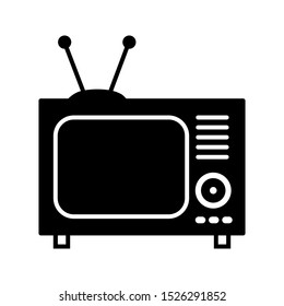 Television icon Vector. Tv illustration symbol or sign.