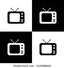 Television icon for web and mobile
