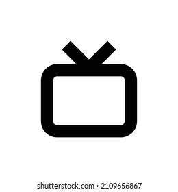 television icon, web icon vector illustration.