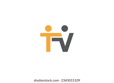 Logo-Symbol des Fernsehers einzeln