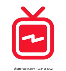 television logo. tv icon. screen symbol.vector eps 08.